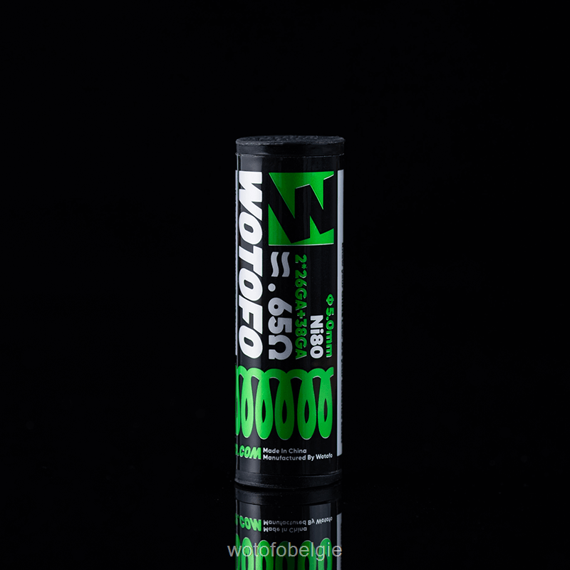 Wotofo ID voorgebouwde spoel dubbele kern gesmolten clapton 0,65 ohm 5 mm 5 stuks - Wotofo E-Cigarette 04BBX347