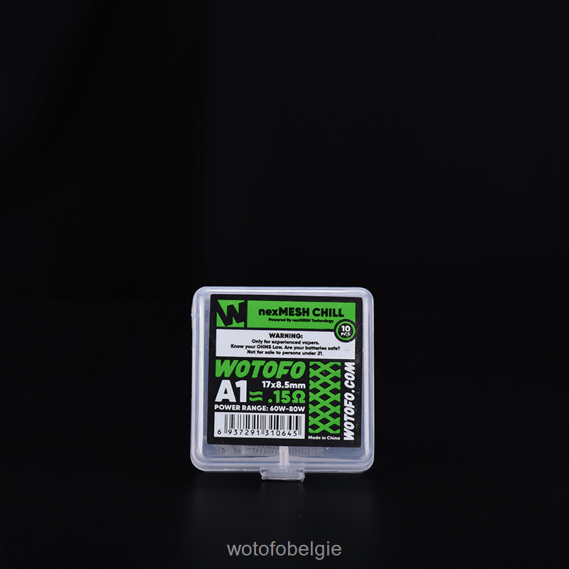 Wotofo NEXMESH voor profiel 1.5 en rdta nexmesh clapton 5st - Wotofo Nicotine 04BBX313