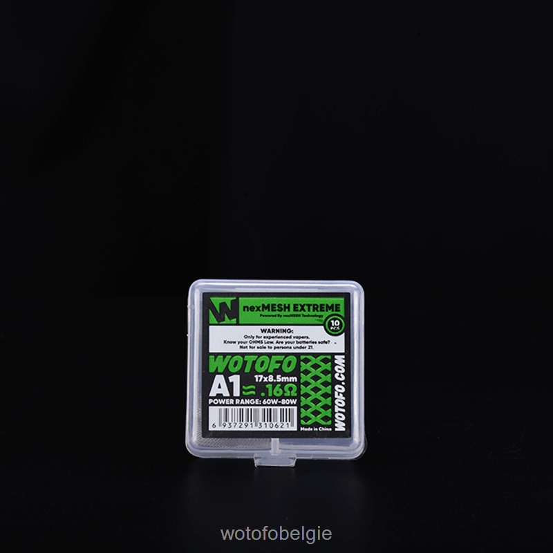 Wotofo NEXMESH voor profiel 1.5 en rdta nexmesh turbo 10st - Wotofo Nicotine 04BBX323
