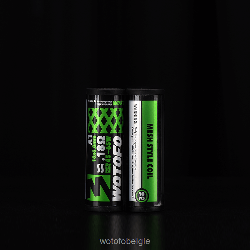 Wotofo spiraal in mesh-stijl origineel 0,18 ohm 10 stuks - Wotofo Vape Review 04BBX338