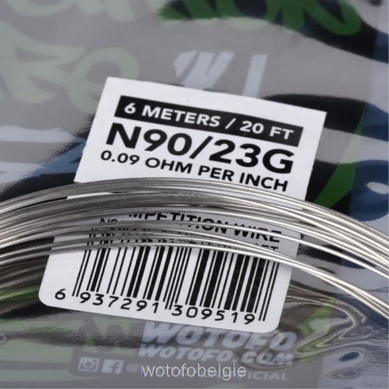 Wotofo voorgebouwde draadspoel ni90 wedstrijddraad - 23 g - Wotofo Nicotine 04BBX363