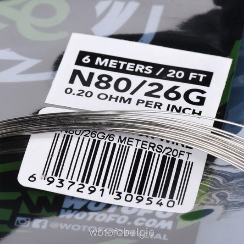 Wotofo voorgebouwde draadspoel quad-core gefuseerde clapton - Wotofo E-Cigarette 04BBX357