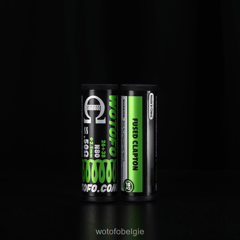 Wotofo voorgebouwde spoelen gesmolten clapton 10st - Wotofo Shop 04BBX335