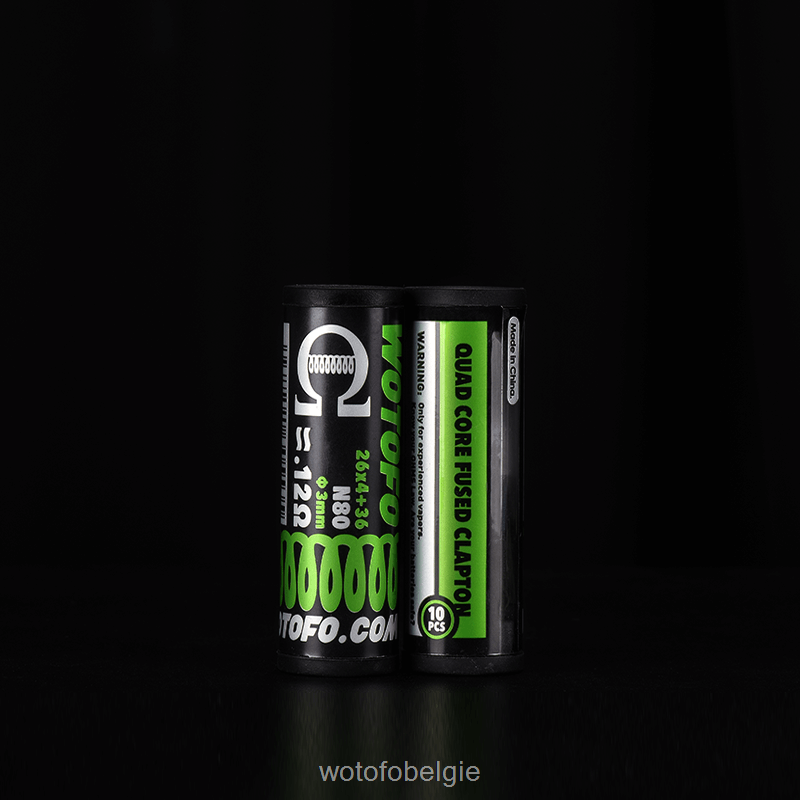 Wotofo voorgebouwde spoelen quad-core gesmolten clapton 0,12 ohm - Wotofo E-Cigarette 04BBX337