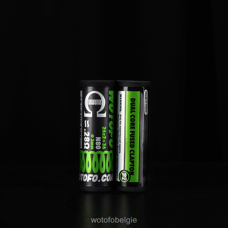 Wotofo voorgebouwde spoelen quad-core gesmolten clapton 0,12 ohm - Wotofo E-Cigarette 04BBX337