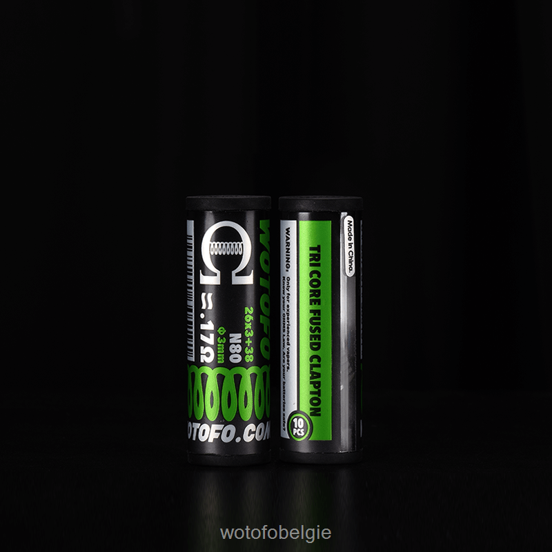 Wotofo voorgebouwde spoelen quad-core gesmolten clapton 0,12 ohm - Wotofo E-Cigarette 04BBX337