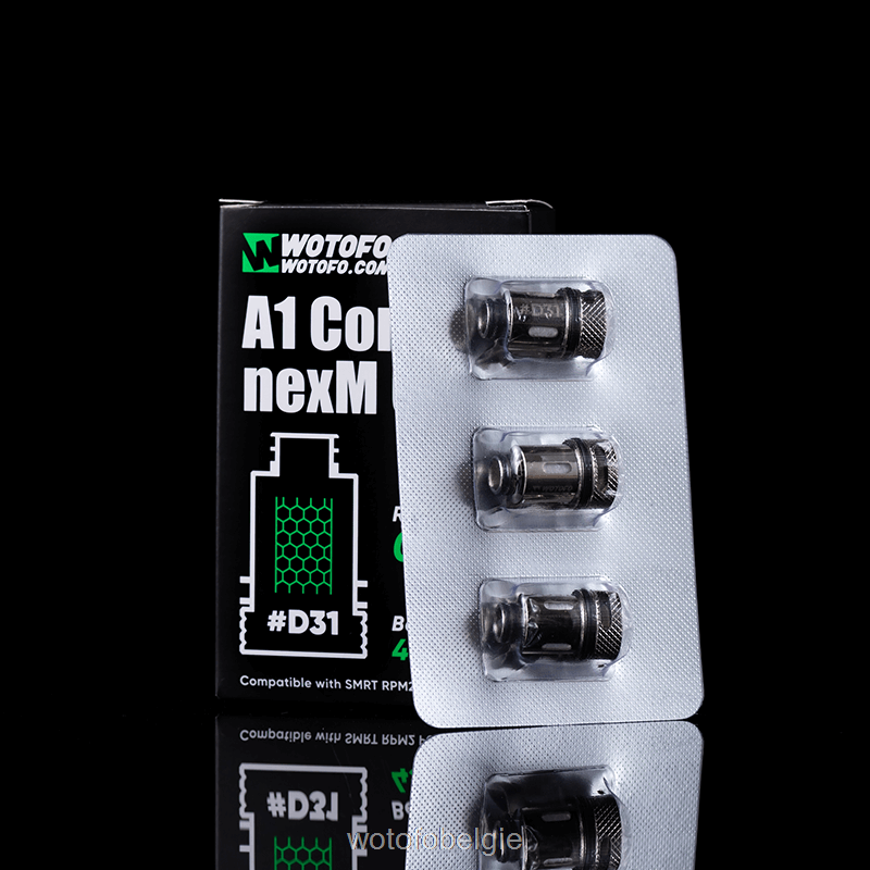 Wotofo SMRT rpm2 pod-spoel d31 a1 conisch nexmesh 3st - Wotofo Nicotine 04BBX373