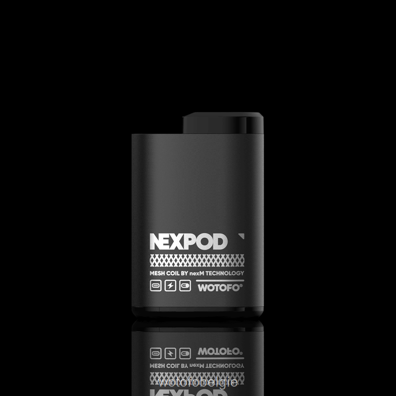Wotofo NEXPOD apparaat zwart - Wotofo Antwerpen 04BBX42