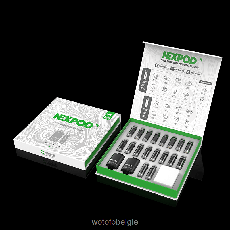 Wotofo NEXPOD kit 20 mg allesomvattende doos - Wotofo Vape Review 04BBX8