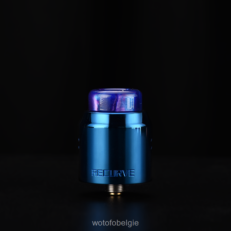 Wotofo RECURVE dubbele rda blauw - Wotofo Nicotine 04BBX193